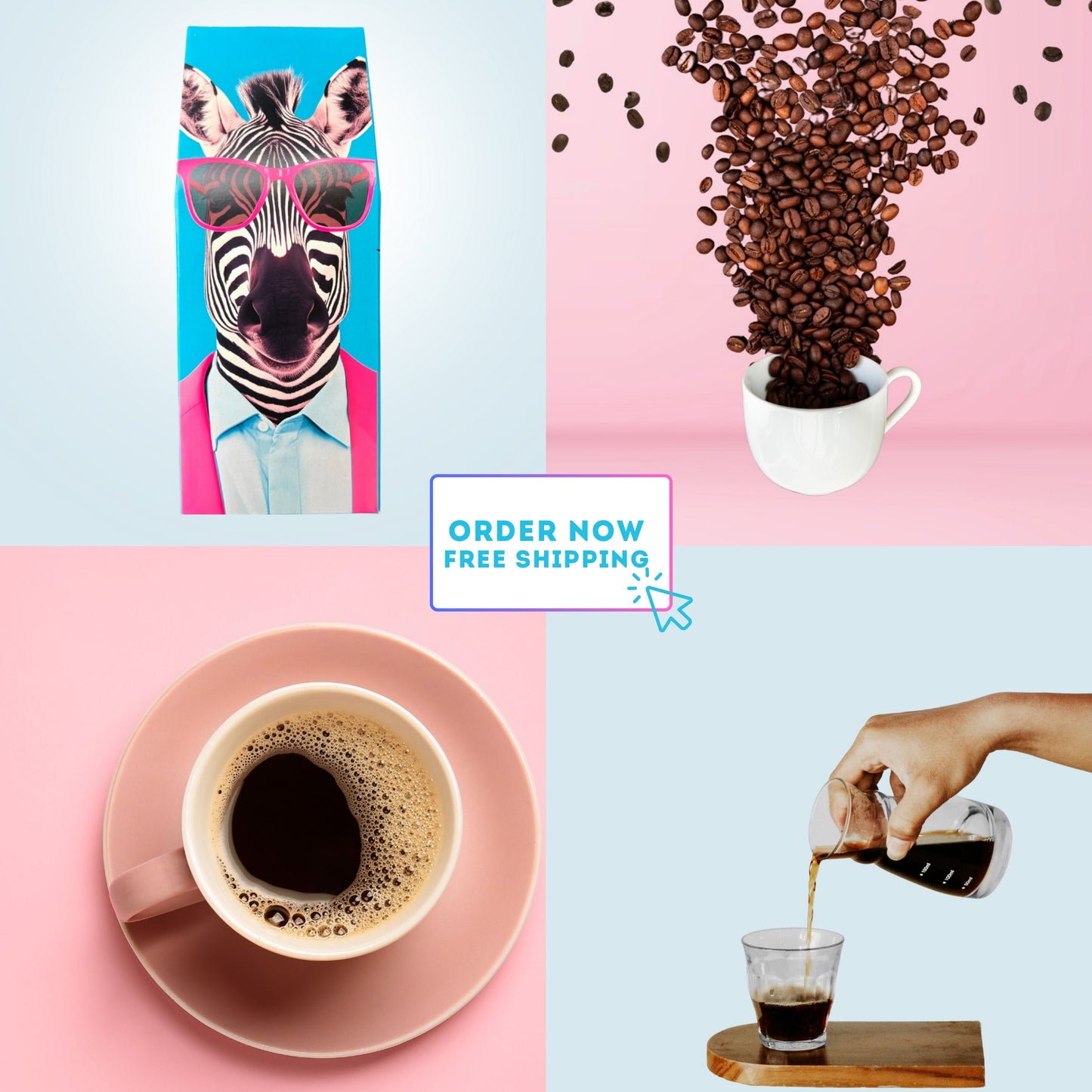 PINK SUIT ZEBRA - MEDIUM ROAST